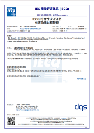 IECQ 080000:2017